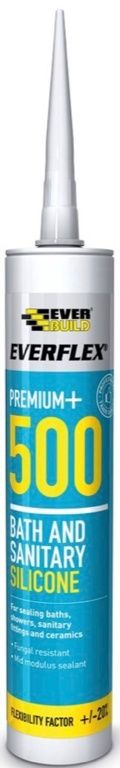 EVERBUILD SILICONE 500 IVORY 295MM
