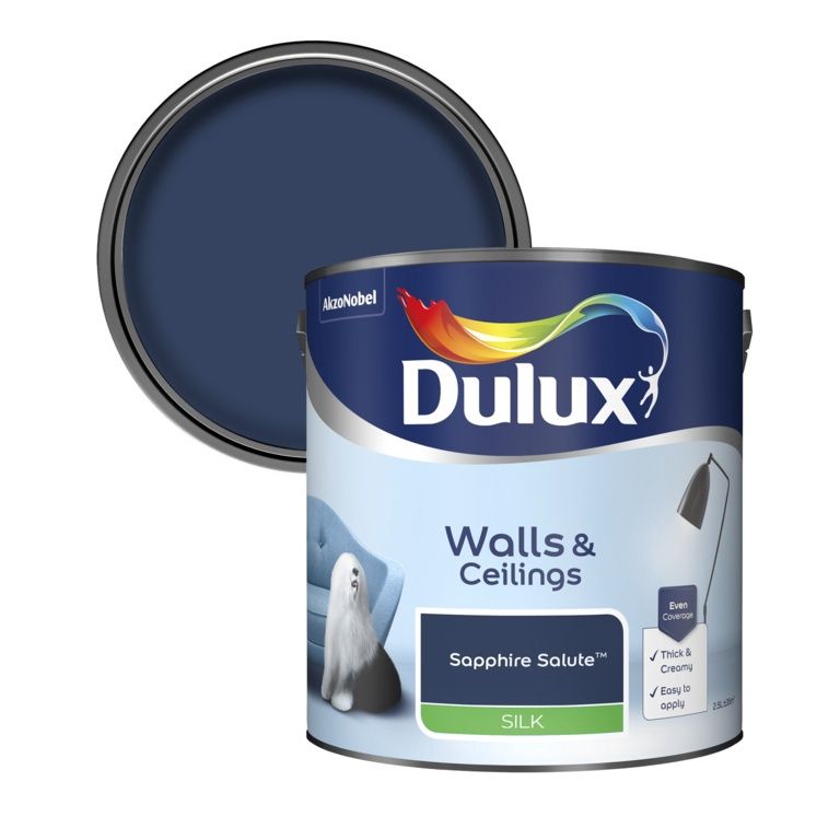 DULUX SILK SAPPHIRE SALUTE 2.5LT