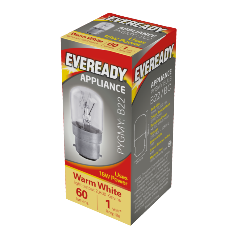 EVEREADY 15W BC PYGMY BULB