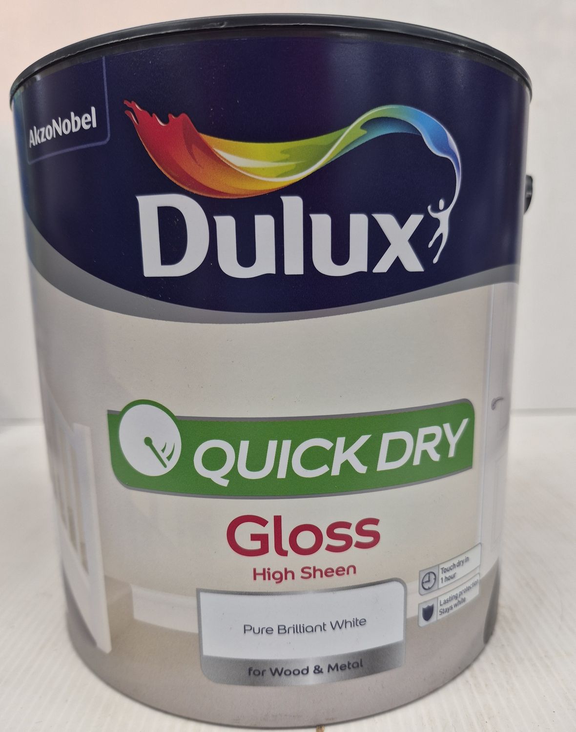 DULUX QUICK DRY GLOSS PBW 2.5L