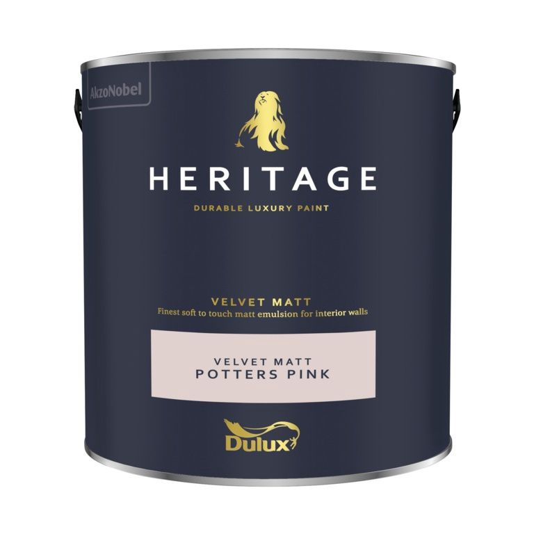 DULUX HERITAGE MATT POTTERS PINK 2.5L