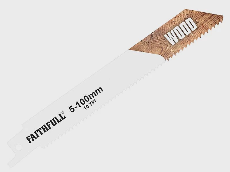 FAITHFULL SABRE SAW WOOD BLADES (5)
