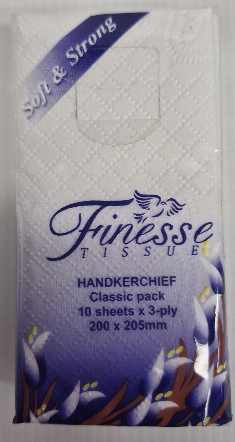 Finesse tissue handkerchief