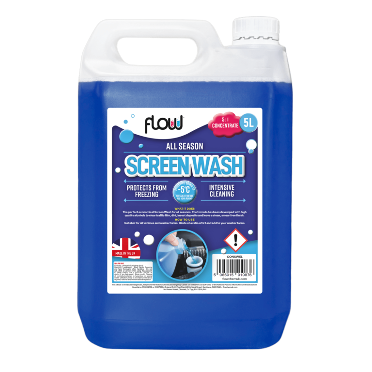 Screen wash concentrate 5L Blue