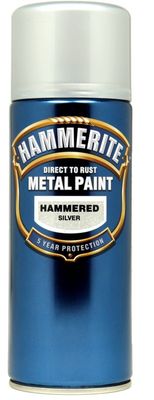 HAMMERITE HAMMERED SILVER 400ml Aerosol