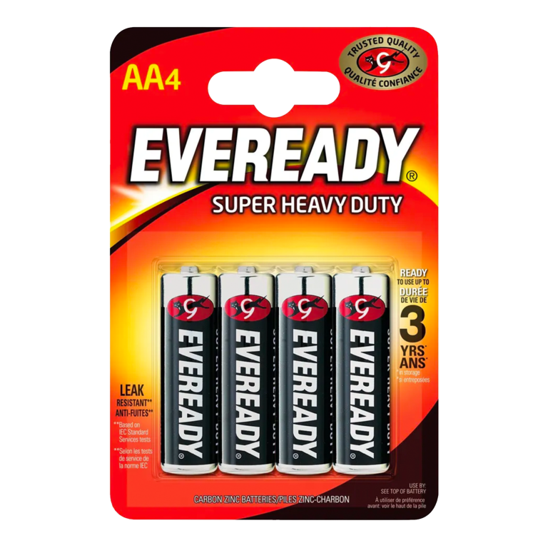 EVEREADY AA SUPER 4 PACK