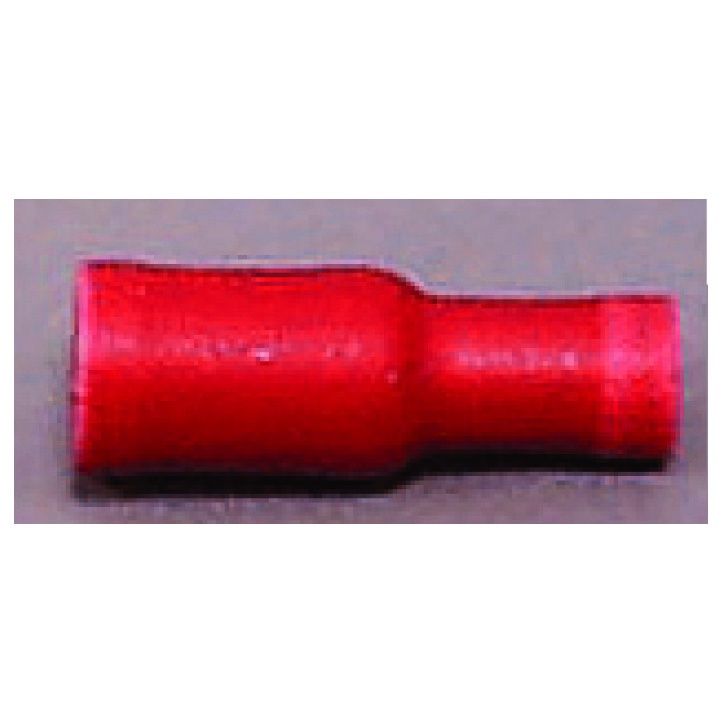 FEMALE BULLET CONNECTOR RED