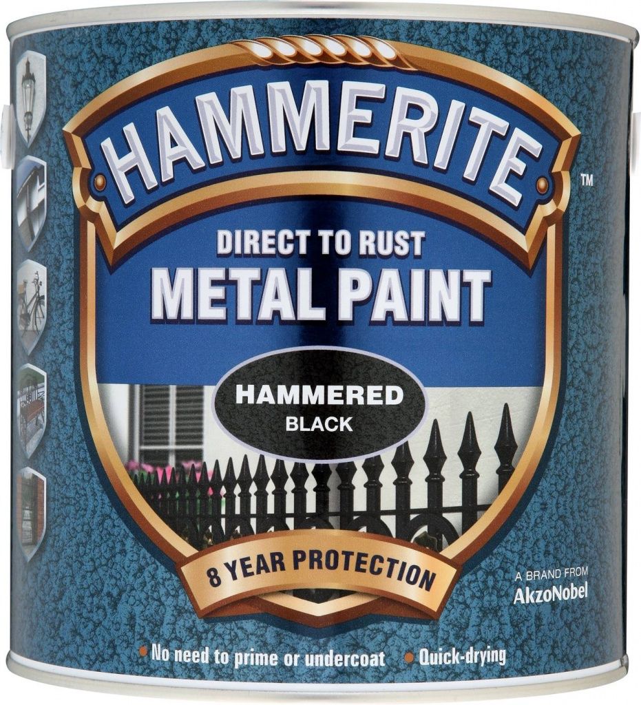 Hammerite Hammered Black 2.5L