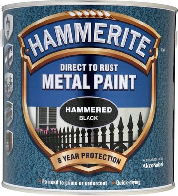 Hammerite Hammered Black 2.5L
