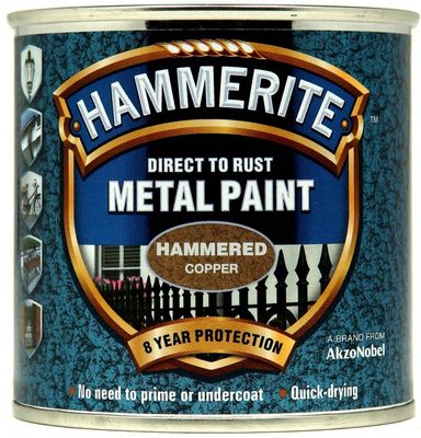 HAMMERITE HAMMERED COPPER 250ML