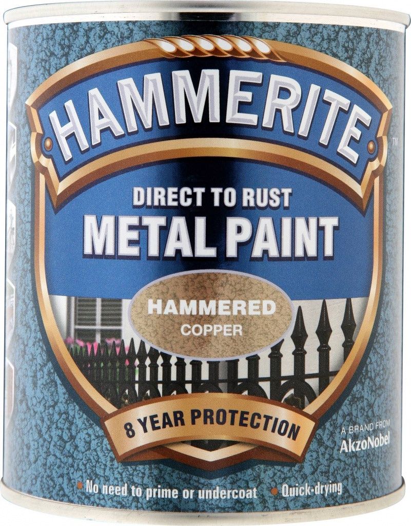 HAMMERITE HAMMERED COPPER 750ML