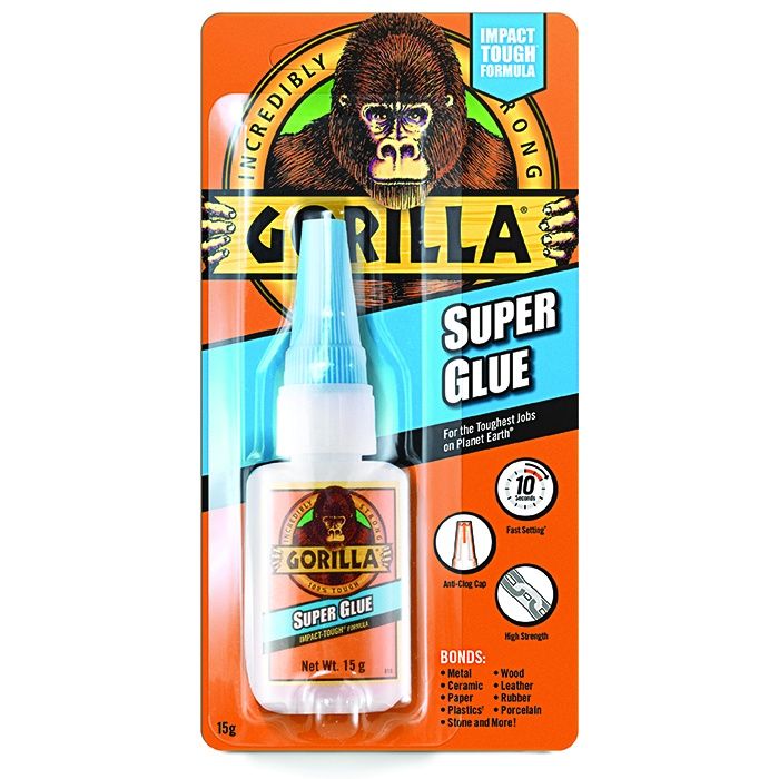 GORILLA SUPER GLUE BOTTLE 15G