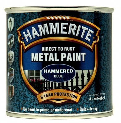 HAMMERITE HAMMERED BLUE 250ML