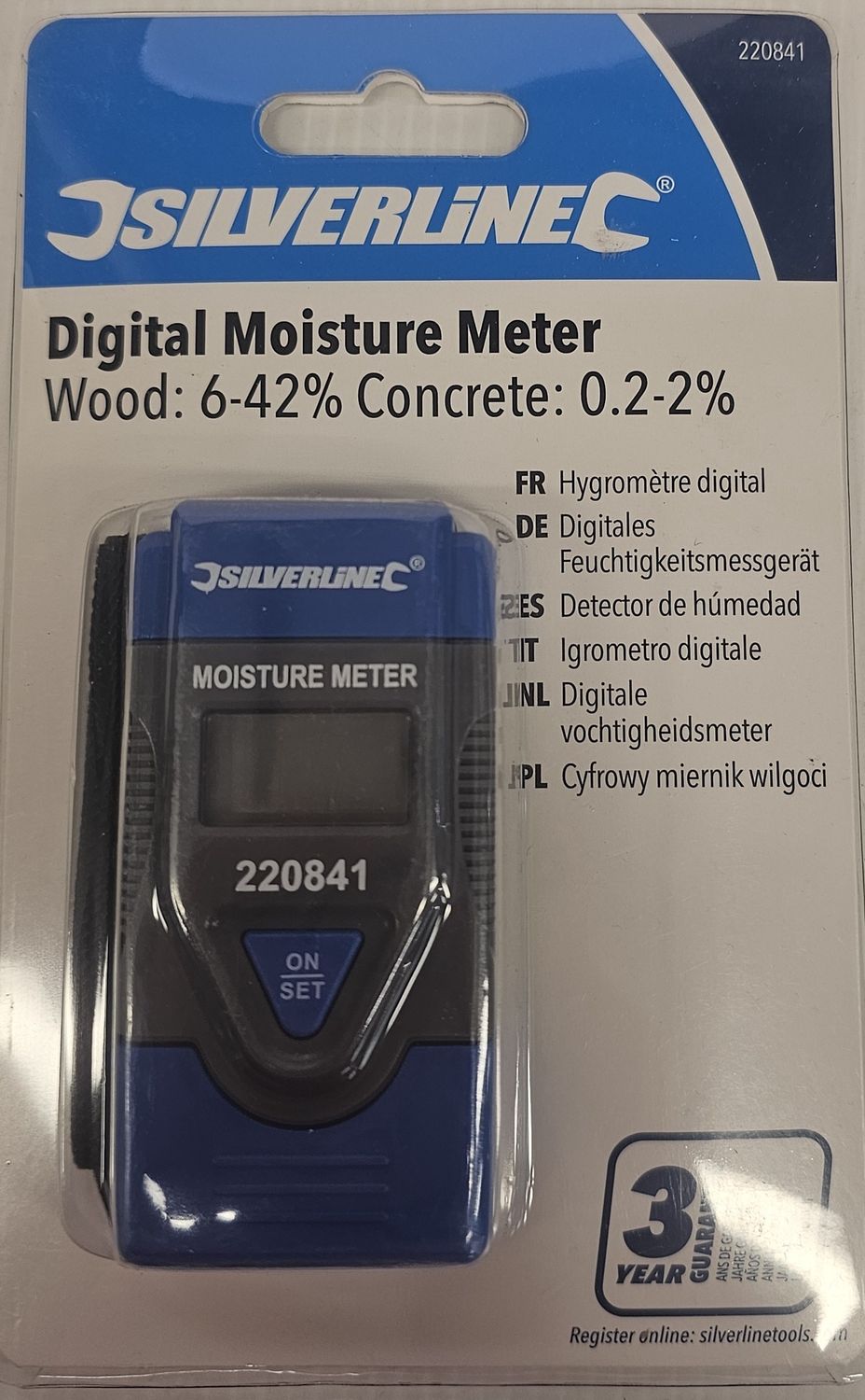 DIGITAL MOISTURE METER