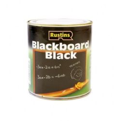 RUSTINS Q/D BLACKBOARD BLACK 250ML