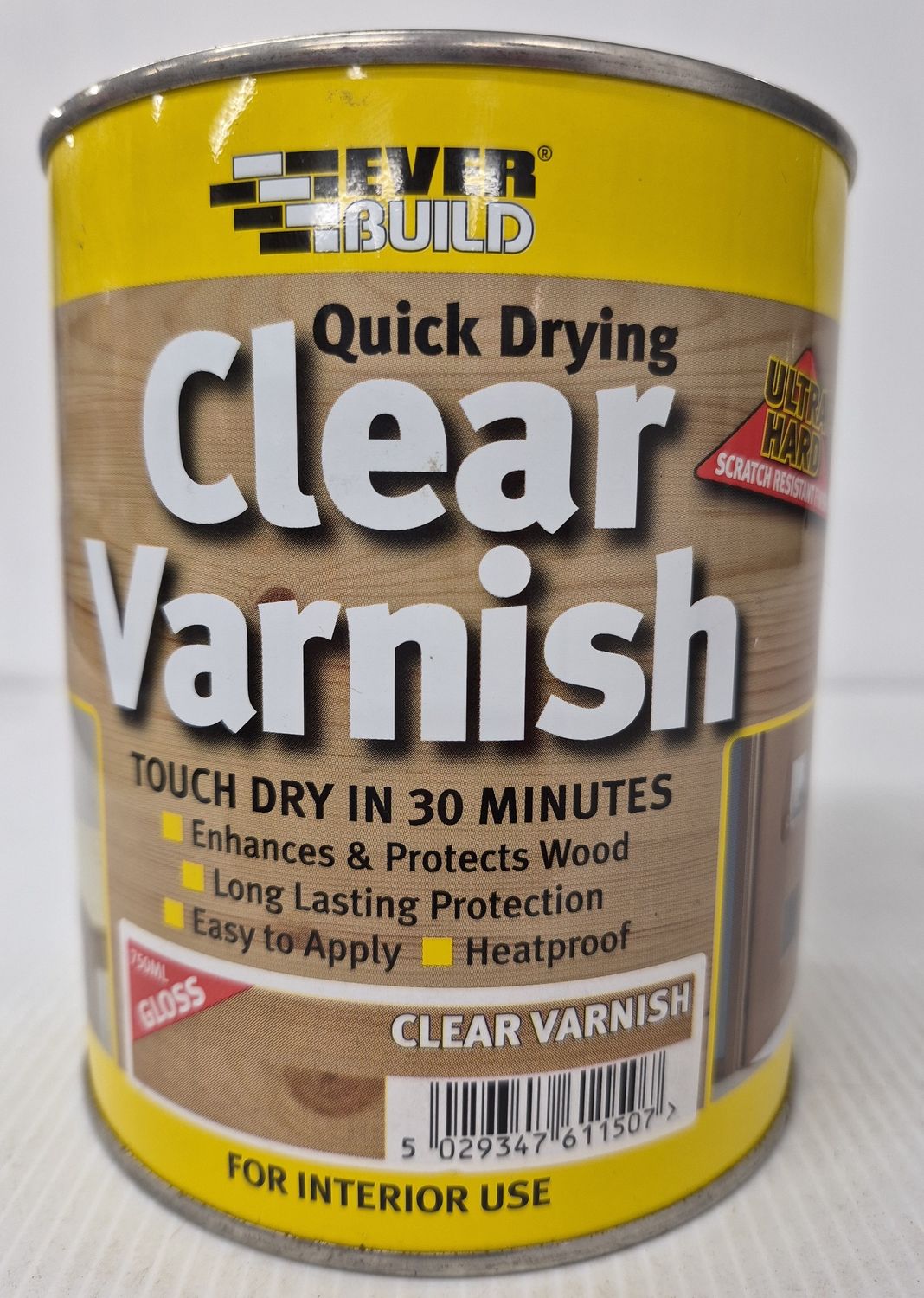 EVERBUILD CLEAR VARNISH GLOSS 750ML