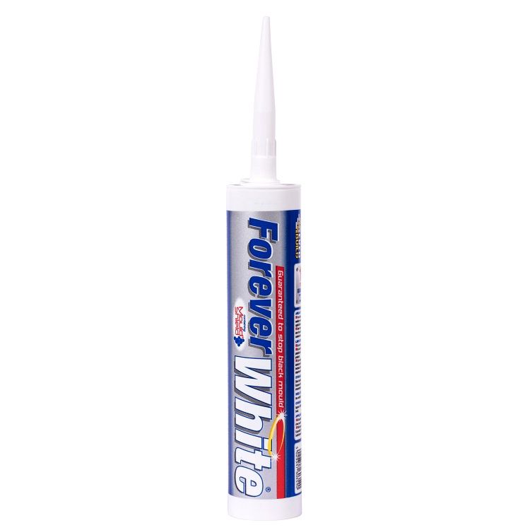 EVERBUILD FOREVER WHITE SILICONE: