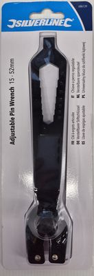 15-52MM ADJUSTABLE PIN SPANNER/PIN WRENCH
