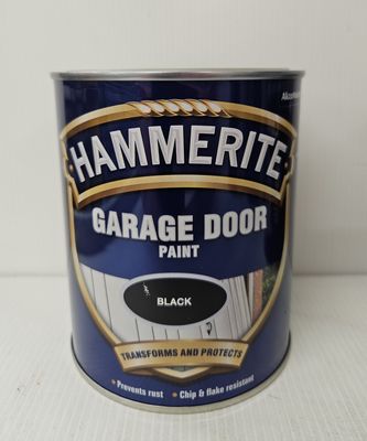 HAMMERITE GARAGE DOOR PAINT BLACK 750ML