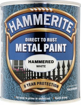 HAMMERITE HAMMERED WHITE 750ML