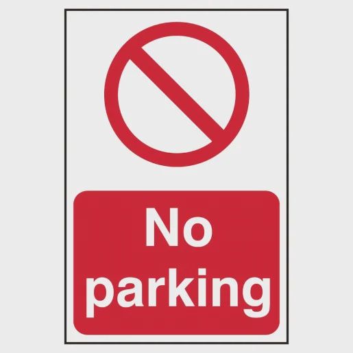 NO PARKING SIGN
