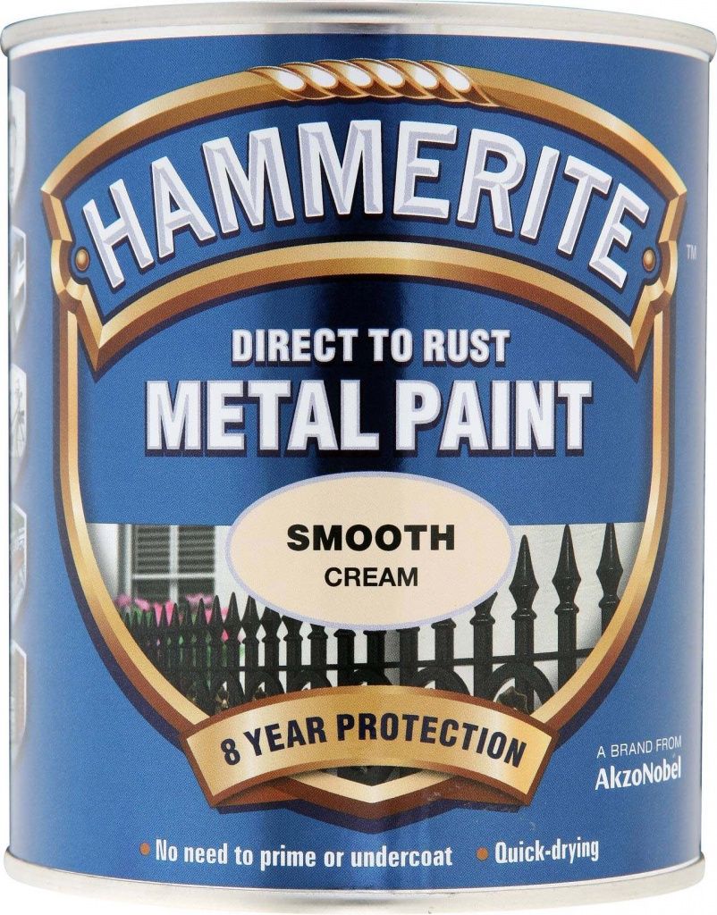 HAMMERITE SMOOTH CREAM 750ML