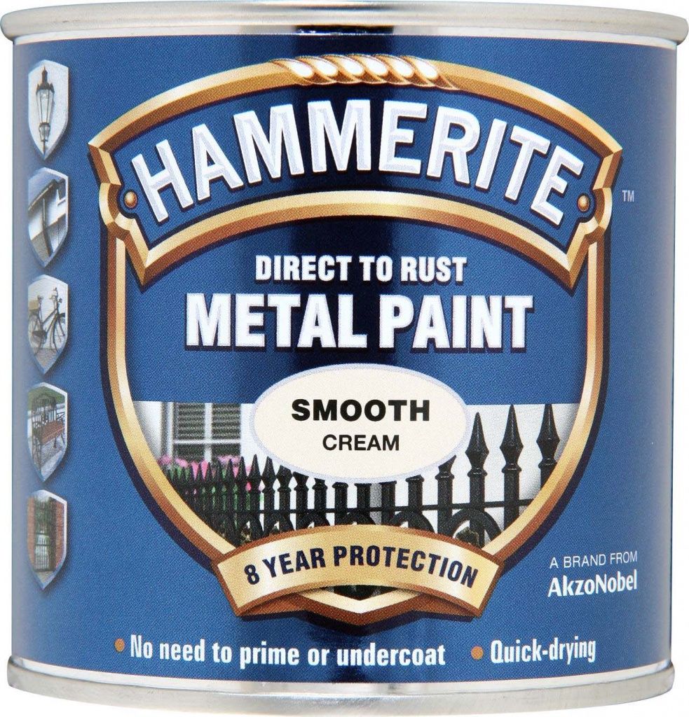 HAMMERITE SMOOTH CREAM 250ML