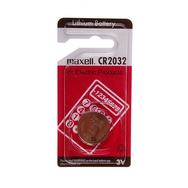 MAXELL CR2032 LITHIUM BATTERY