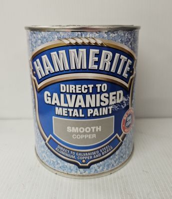 HAMMERITE DIRECT TO GALV COPPER 750ML