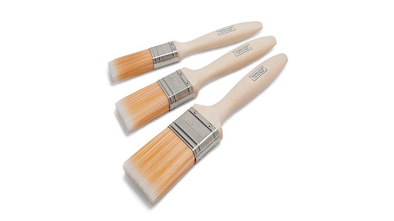 HAMILTON FINE TIP FLAT BRUSHES 3 PACK
