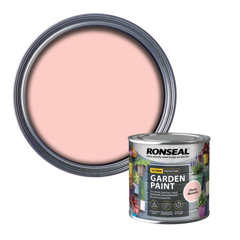 RONSEAL GARDEN PAINT CHERRY BLOSSOM 250ML