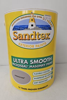 SANDTEX SMOOTH MASONRY UMBERSTONE 5L