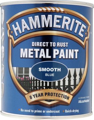 HAMMERITE SMOOTH BLUE 750ML