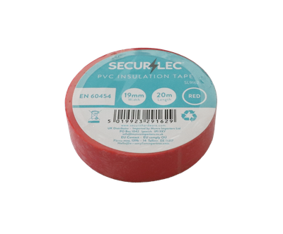 INSULATION TAPE RED 20M