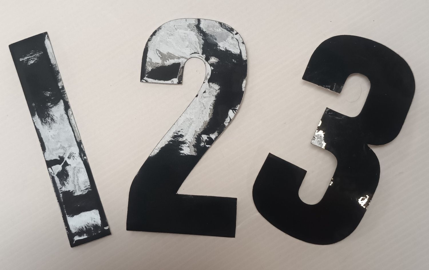LETTERS &amp; NUMBERS 115MM SELF ADHESIVE