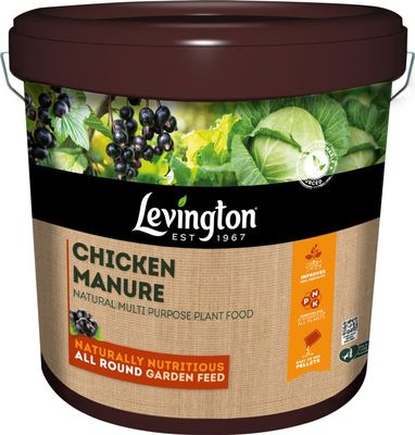 LEVINGTON CHICKEN MANURE 9KG TUB