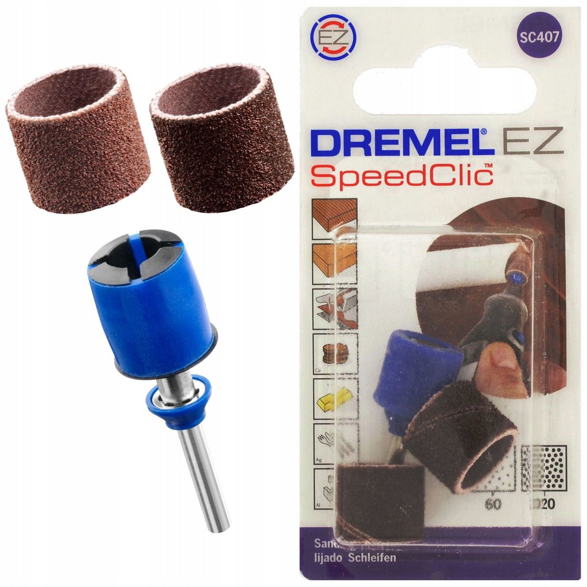 SC407 Dremel Speedclic Sanding Belts