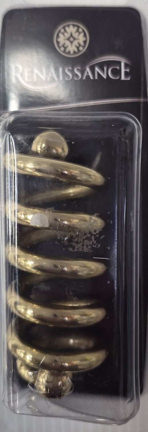 SPIRAL CORD PULL BRASS