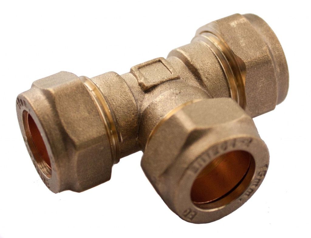 COMP EQUAL TEE 22MM