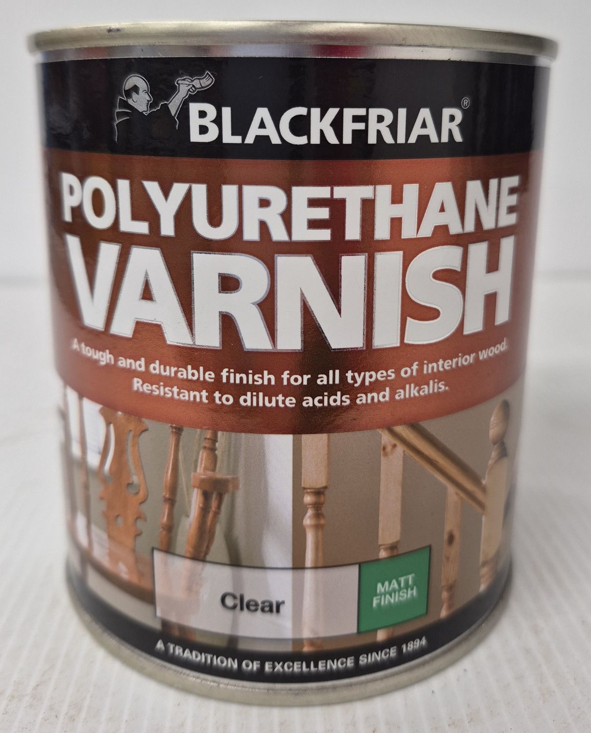 BLACKFRIARS POLYURETHANE CLEAR VARNISH MATT P101 500ML