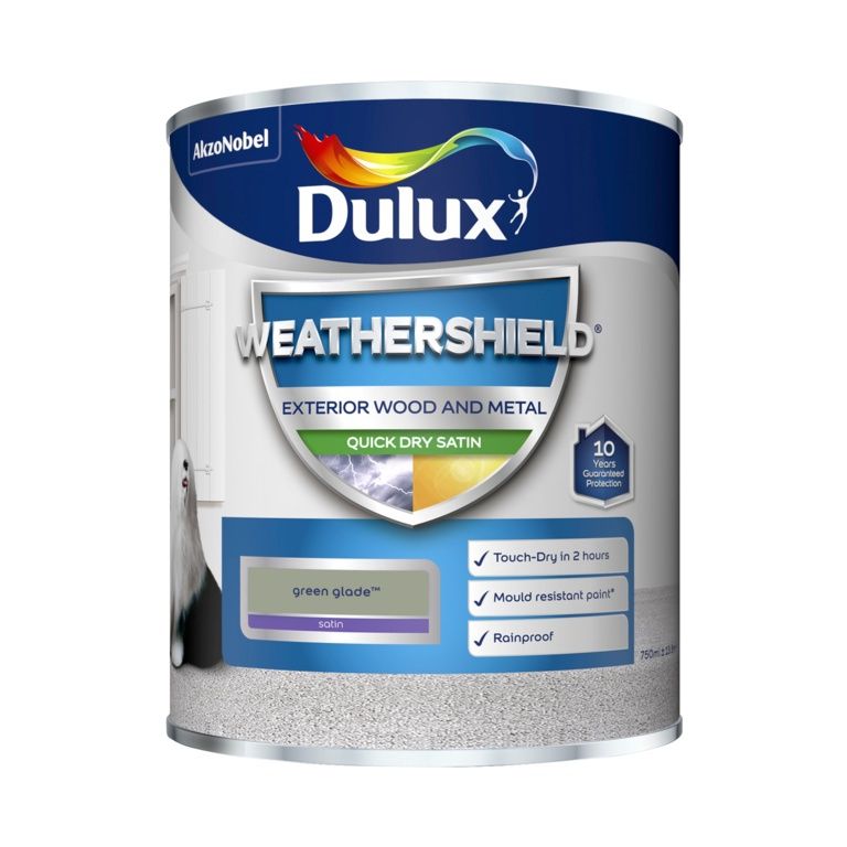 WEATHERSHIELD QUICK DRY SATIN GARDEN GREY 750ml