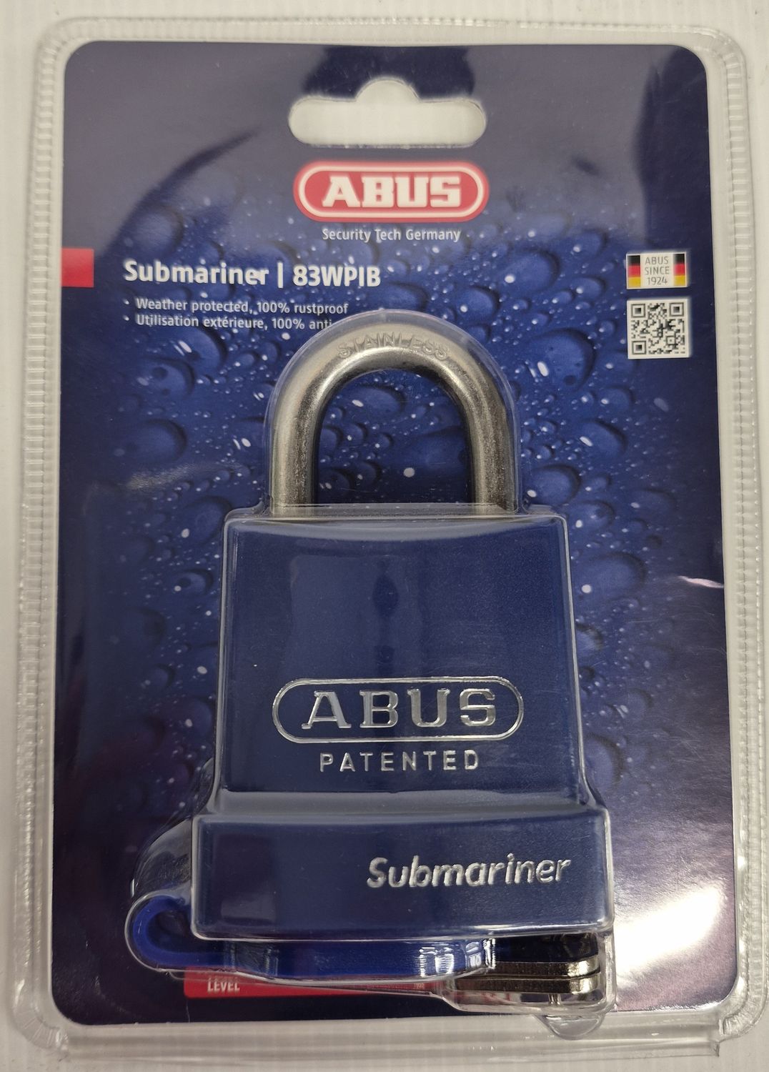 83WPIB/53 SUBMARINER PADLOCK