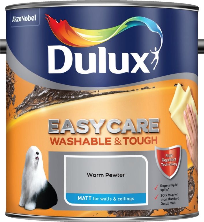 DULUX EASYCARE WARM PEWTER 2.5L
