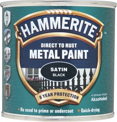 HAMMERITE SATIN BLACK 250ML