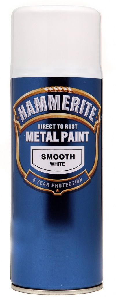 HAMMERITE SMOOTH WHITE AERO 400ML