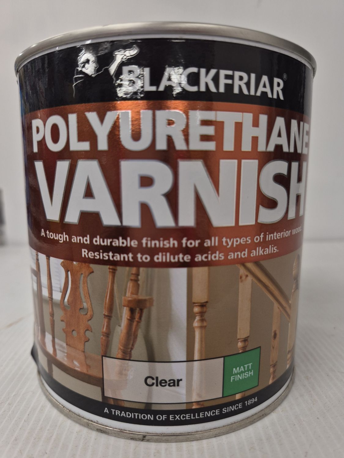 BLACKFRIARS POLYURETHANE CLEAR VARNISH MATT P101 1L