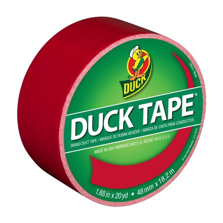 DUCK TAPE RED 48MM X 18.2M