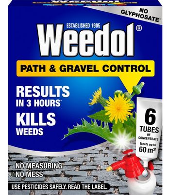 Weedol path 6 tubes box