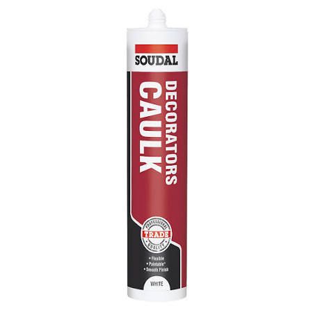 SOUDAL DECORATORS CAULK WHITE