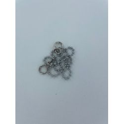 (x1)18" 450MM BALL TYPE BATH CHAIN CHROME